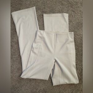 Lululemon Ribbed softstreme flared pants Cream